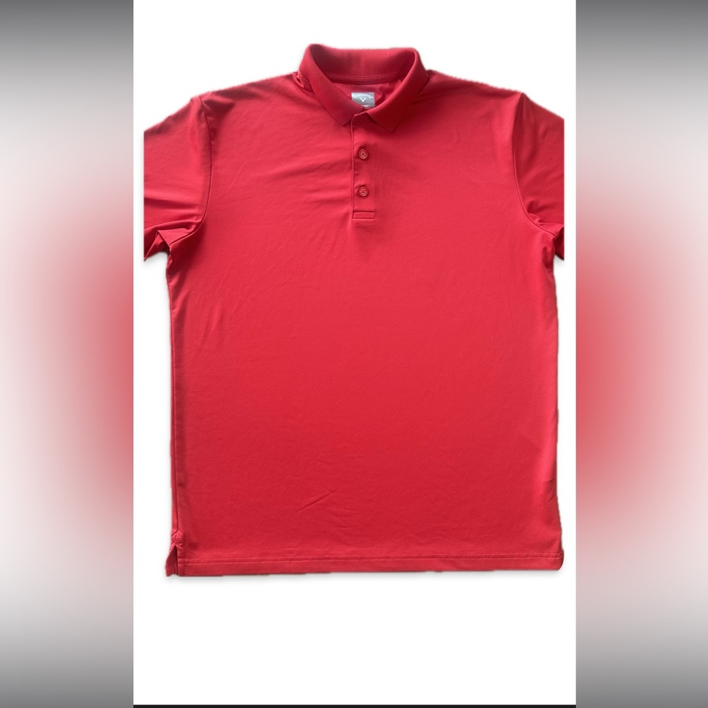 Men’s Calaway Opti-Dri red polo
